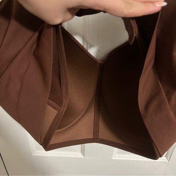 Truekind Supportive Comfort Wireless Shaping Bra Chocolate Brown 4XL T1 - Picture 6 of 8